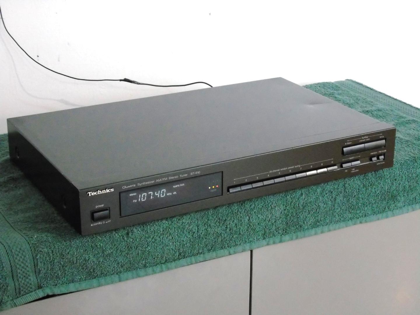 Tuner radiowy cyfrowy Technics ST-610 sprawny. DOSTAWA