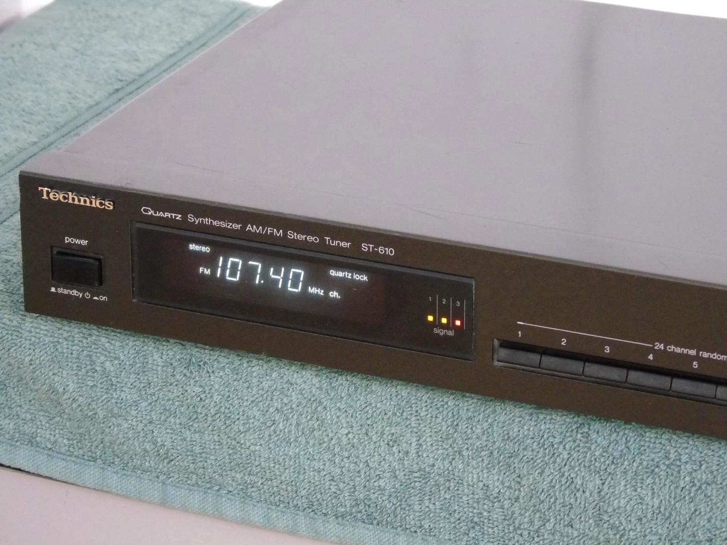 Tuner radiowy cyfrowy Technics ST-610 sprawny. DOSTAWA