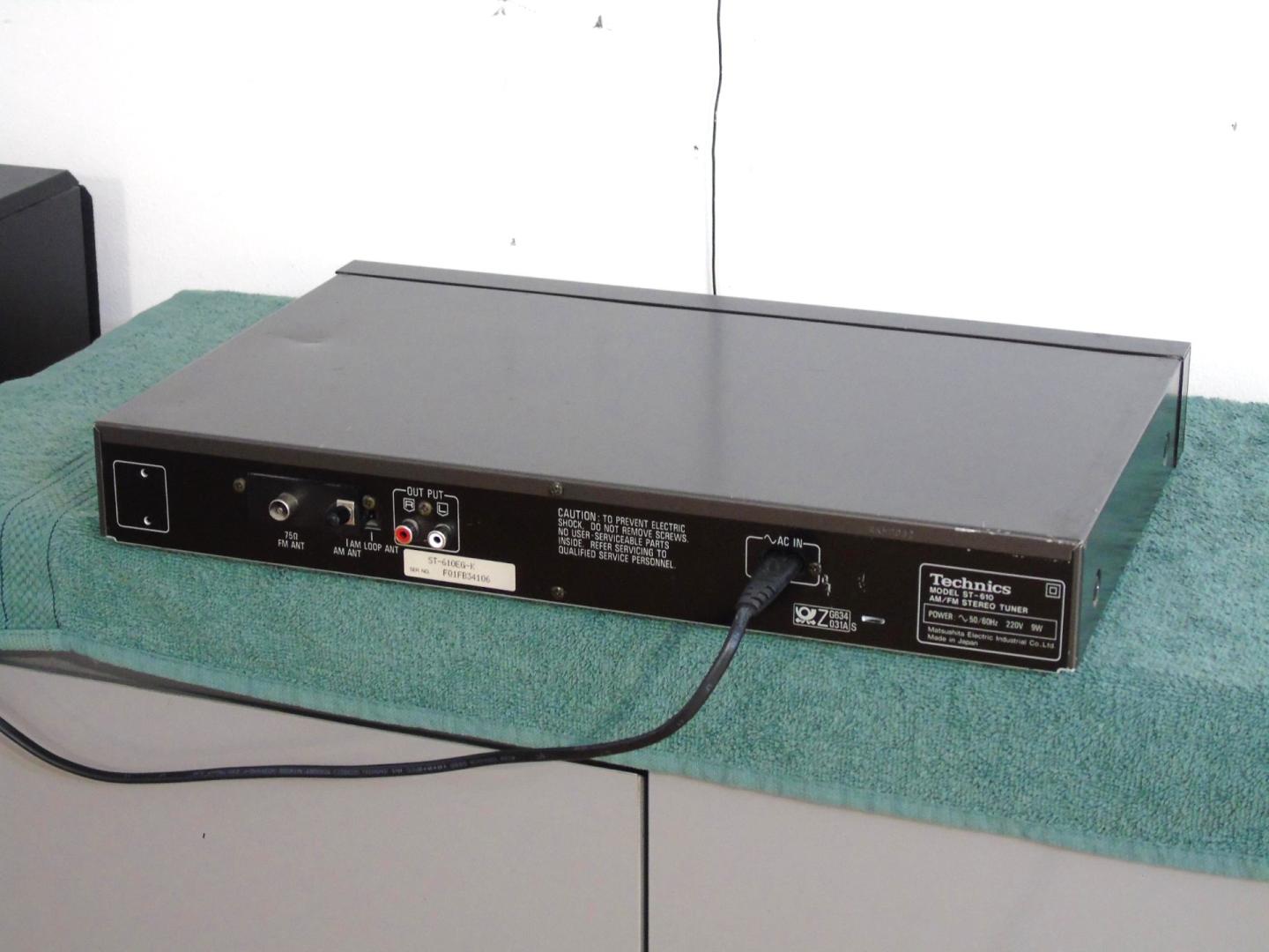 Tuner radiowy cyfrowy Technics ST-610 sprawny. DOSTAWA