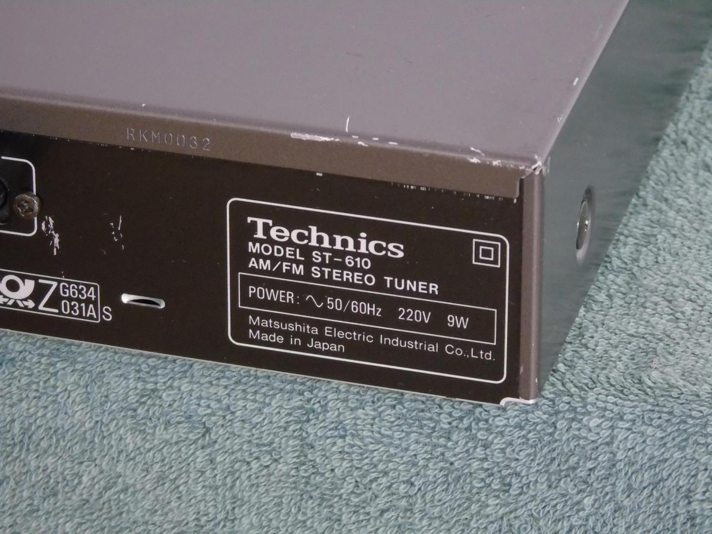 Tuner radiowy cyfrowy Technics ST-610 sprawny. DOSTAWA