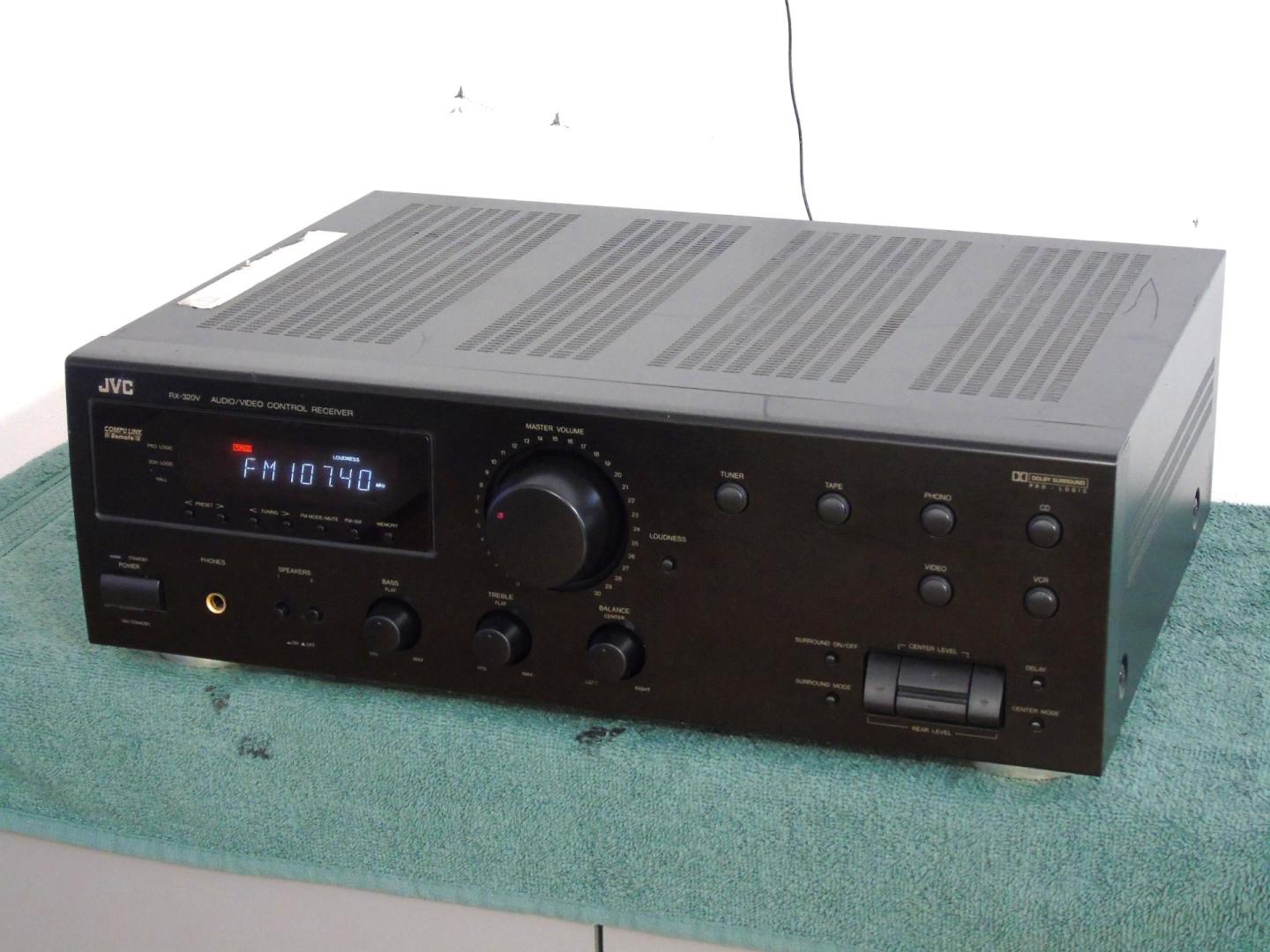 amplituner jvc rx-320 mocny i sprawny. dostawa