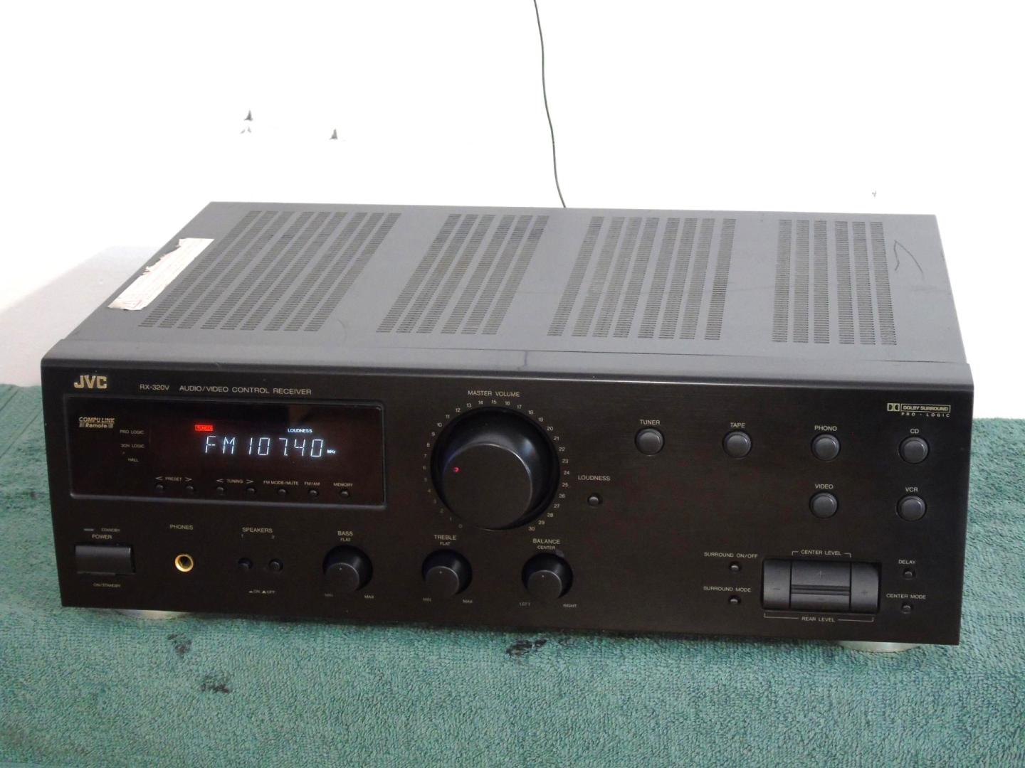 amplituner jvc rx-320 mocny i sprawny. dostawa