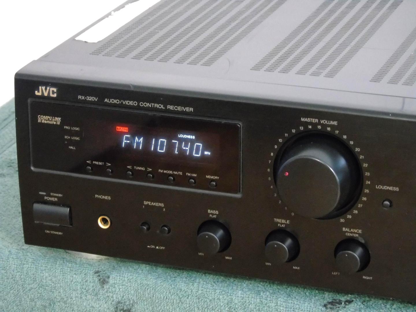 amplituner jvc rx-320 mocny i sprawny. dostawa