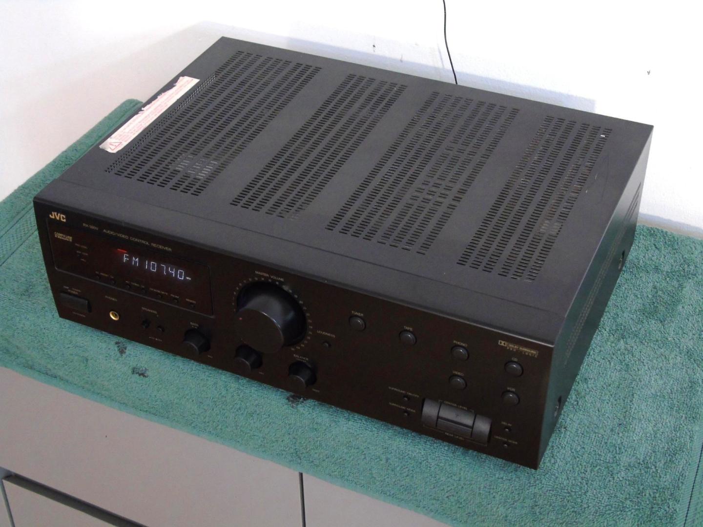 amplituner jvc rx-320 mocny i sprawny. dostawa