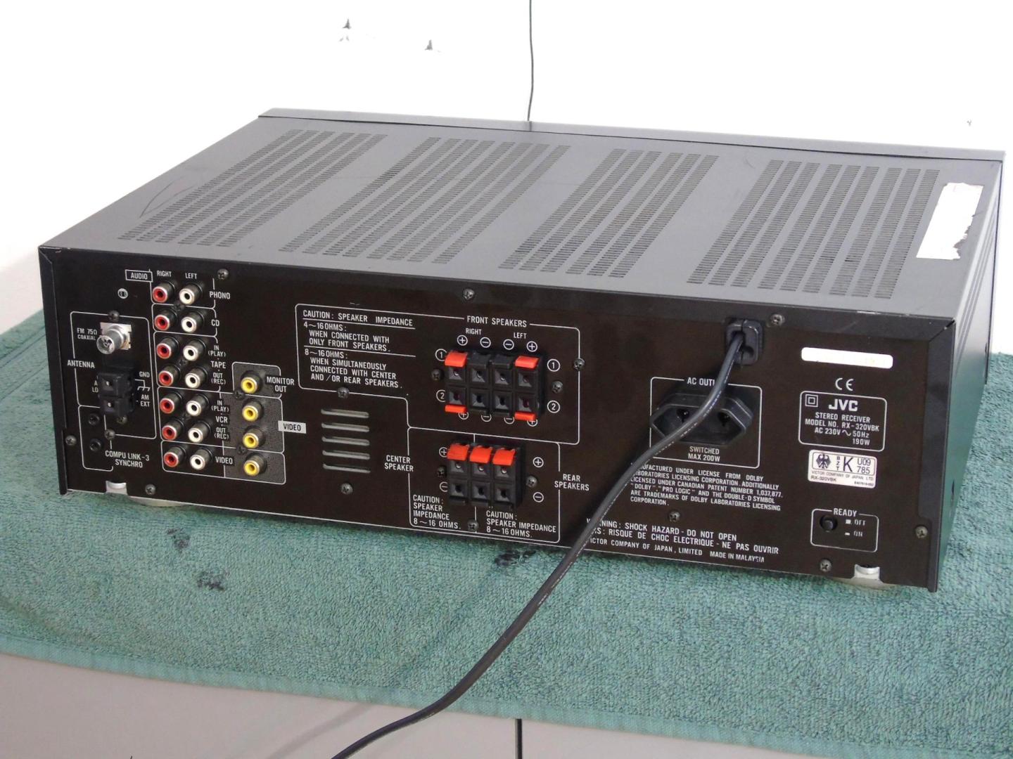 amplituner jvc rx-320 mocny i sprawny. dostawa