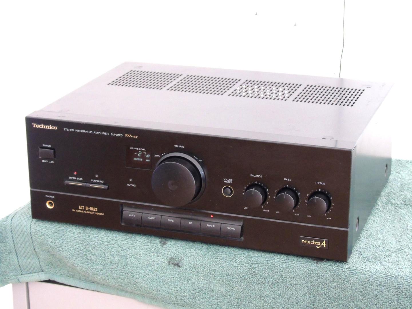 Wzmacniacz stereo Technics SU-X120 mocny , sprawny i ładny. DOSTAWA