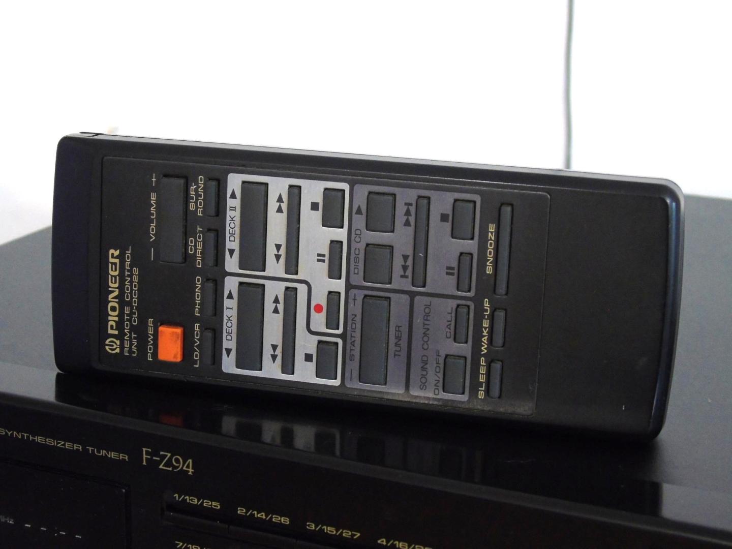 Wieża Pioneer DC-Z94 pilot korektor gr CD mocna 370 wat. DOSTAWA