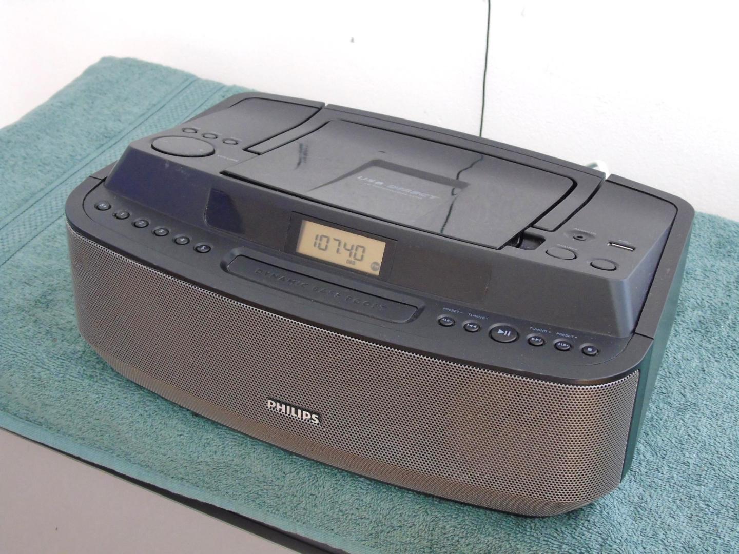 zestaw audio philips cd usb. radio aux. wysyłka.