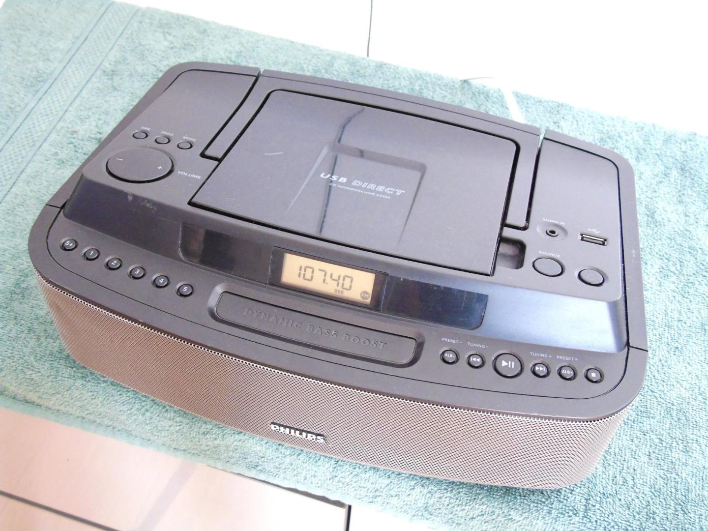 zestaw audio philips cd usb. radio aux. wysyłka.