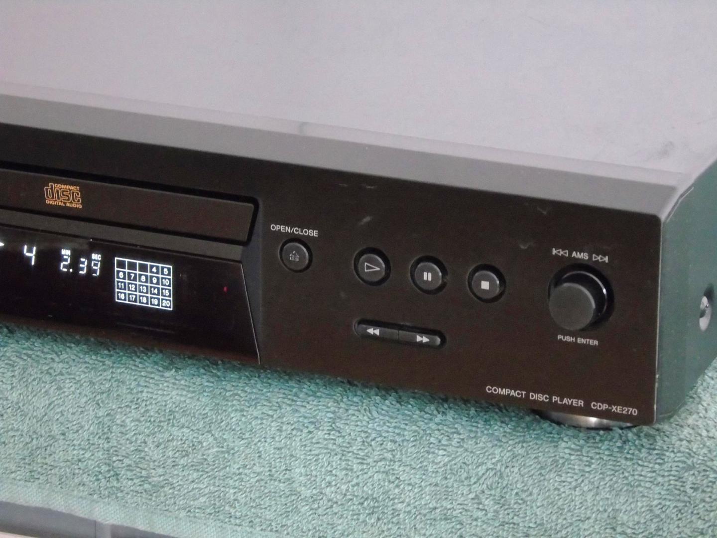 odtwarzacz płyt sony cdp-xe270 sprawny. wysyłka.