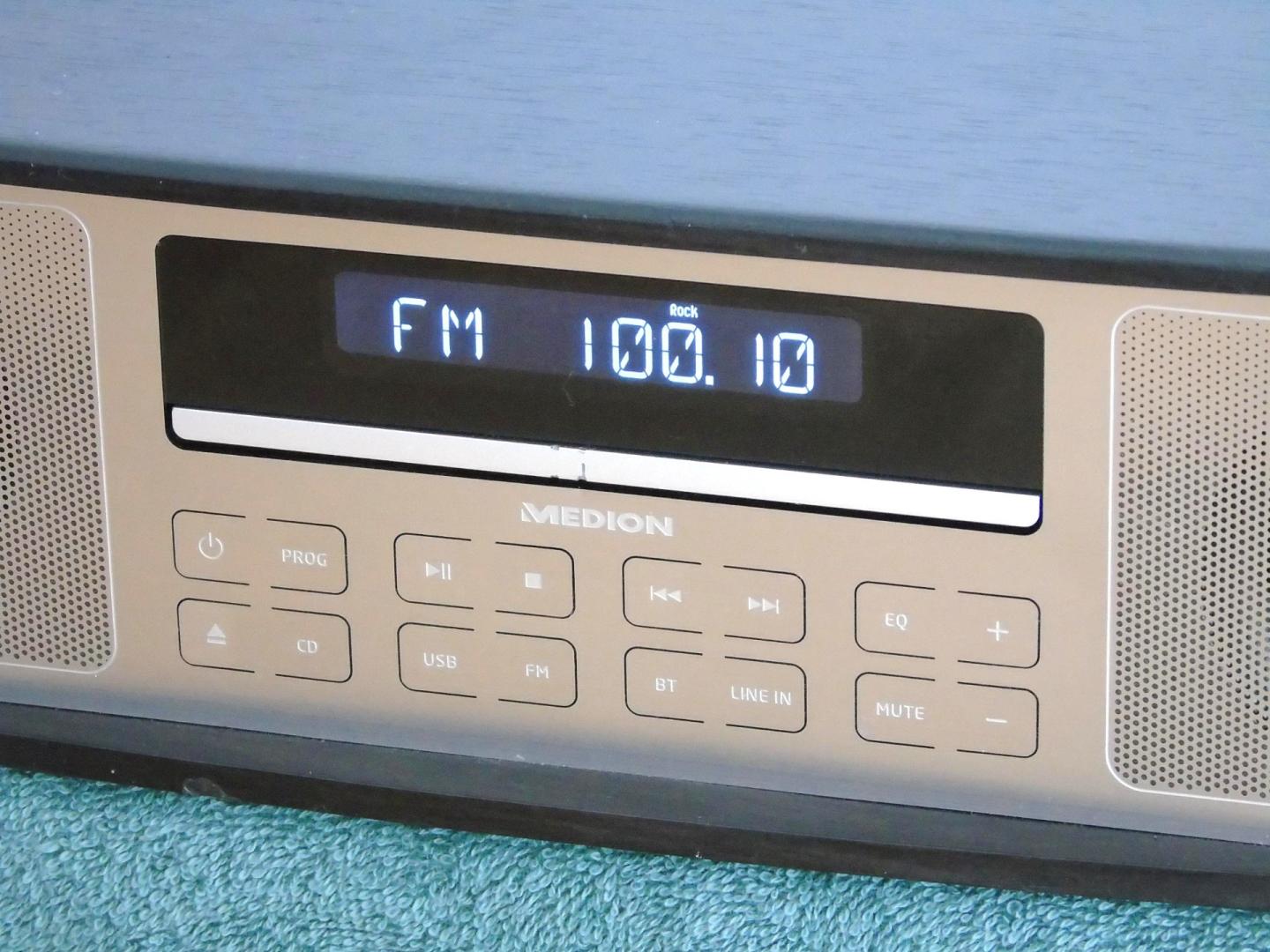 zestaw audio medion bt usb mp-3 radio rds aux. dostawa
