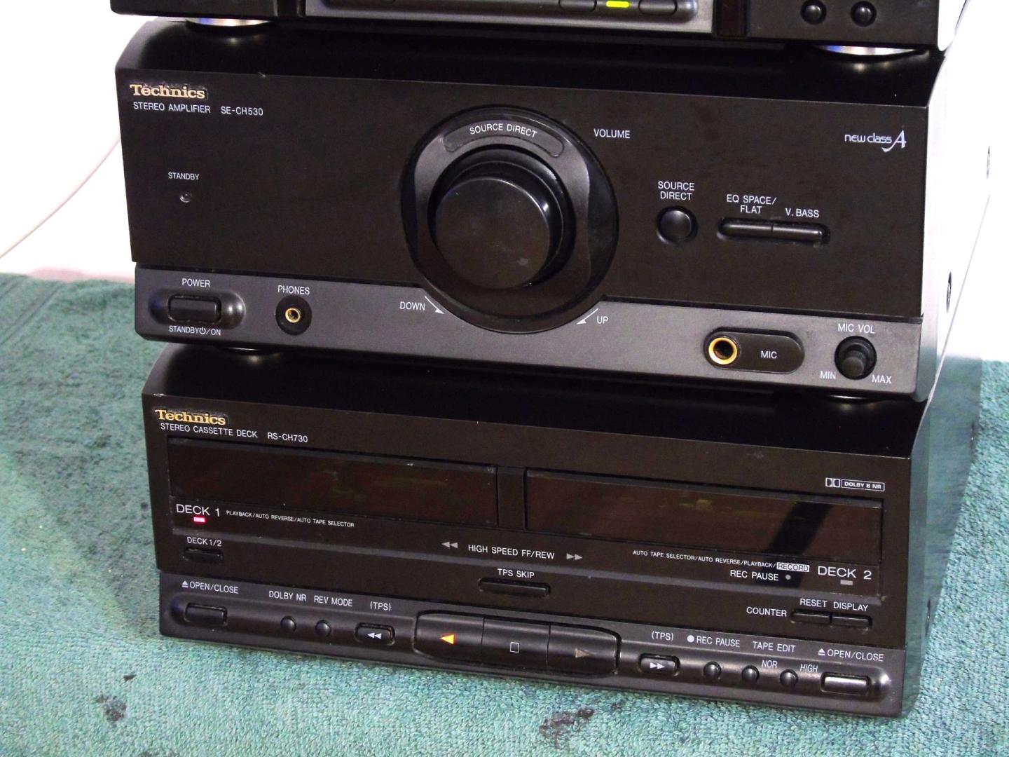 wieża technics se- ch530 sprawna  i mocna. dostawa