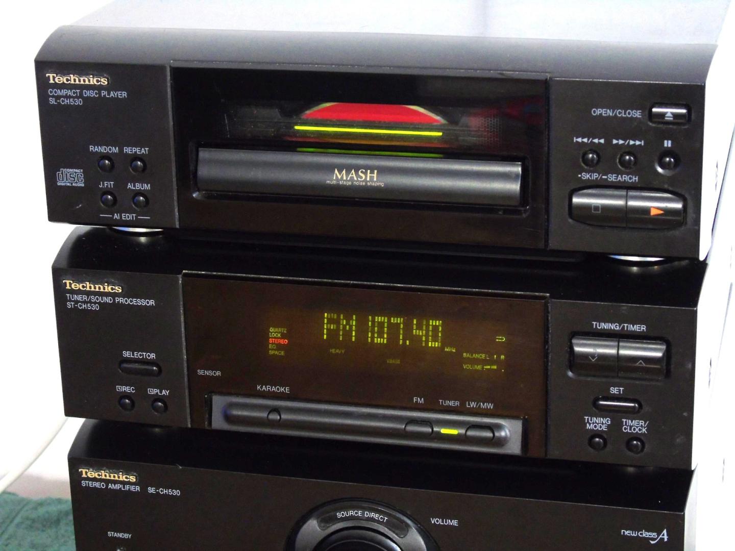 wieża technics se- ch530 sprawna  i mocna. dostawa