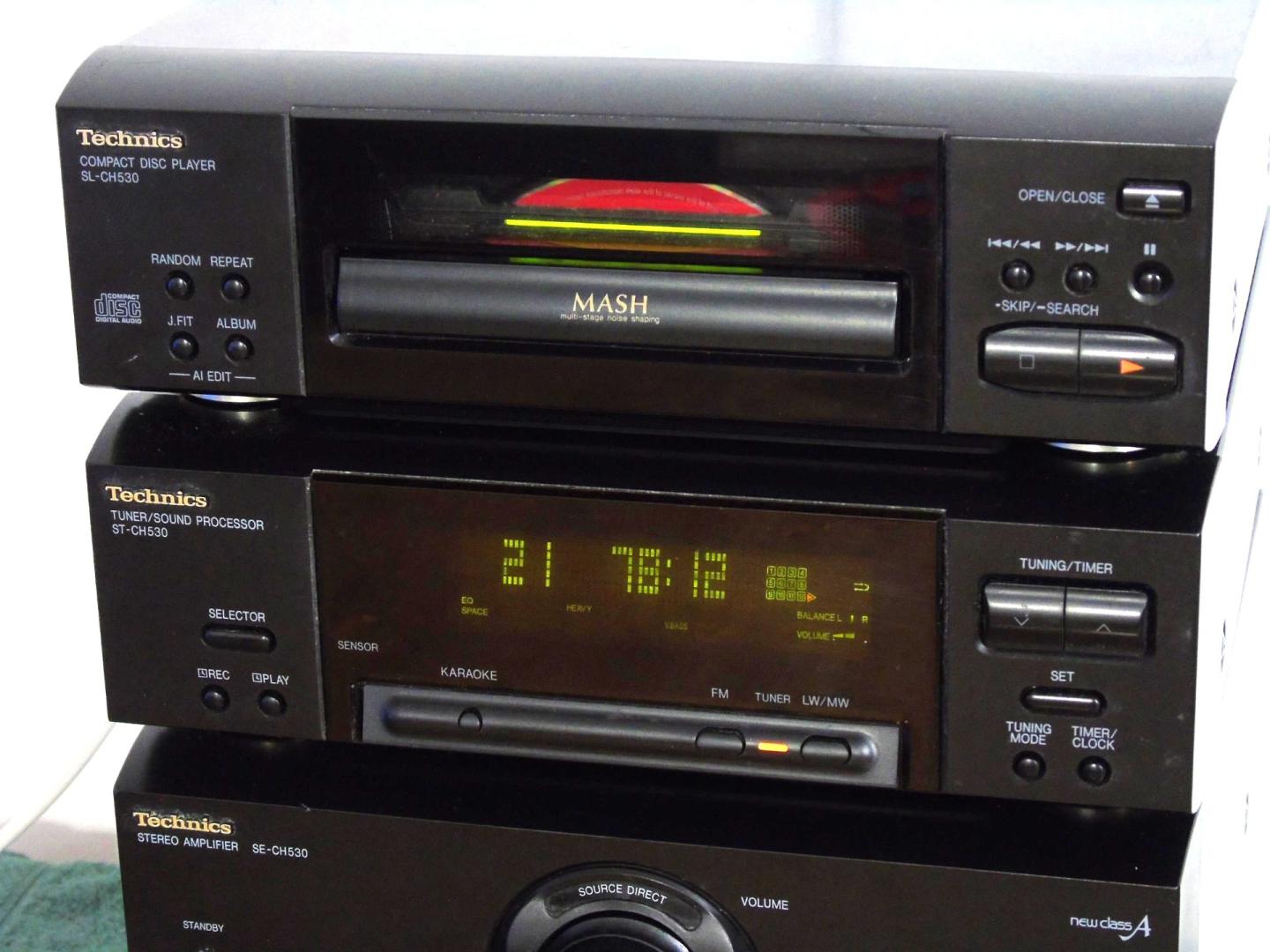 wieża technics se- ch530 sprawna  i mocna. dostawa