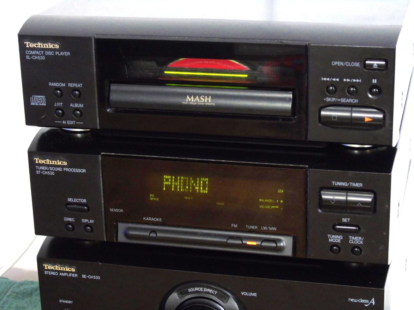 wieża technics se- ch530 sprawna  i mocna. dostawa