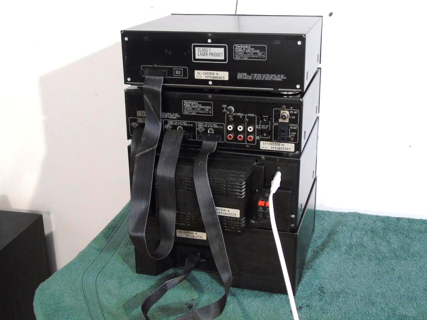 wieża technics se- ch530 sprawna  i mocna. dostawa