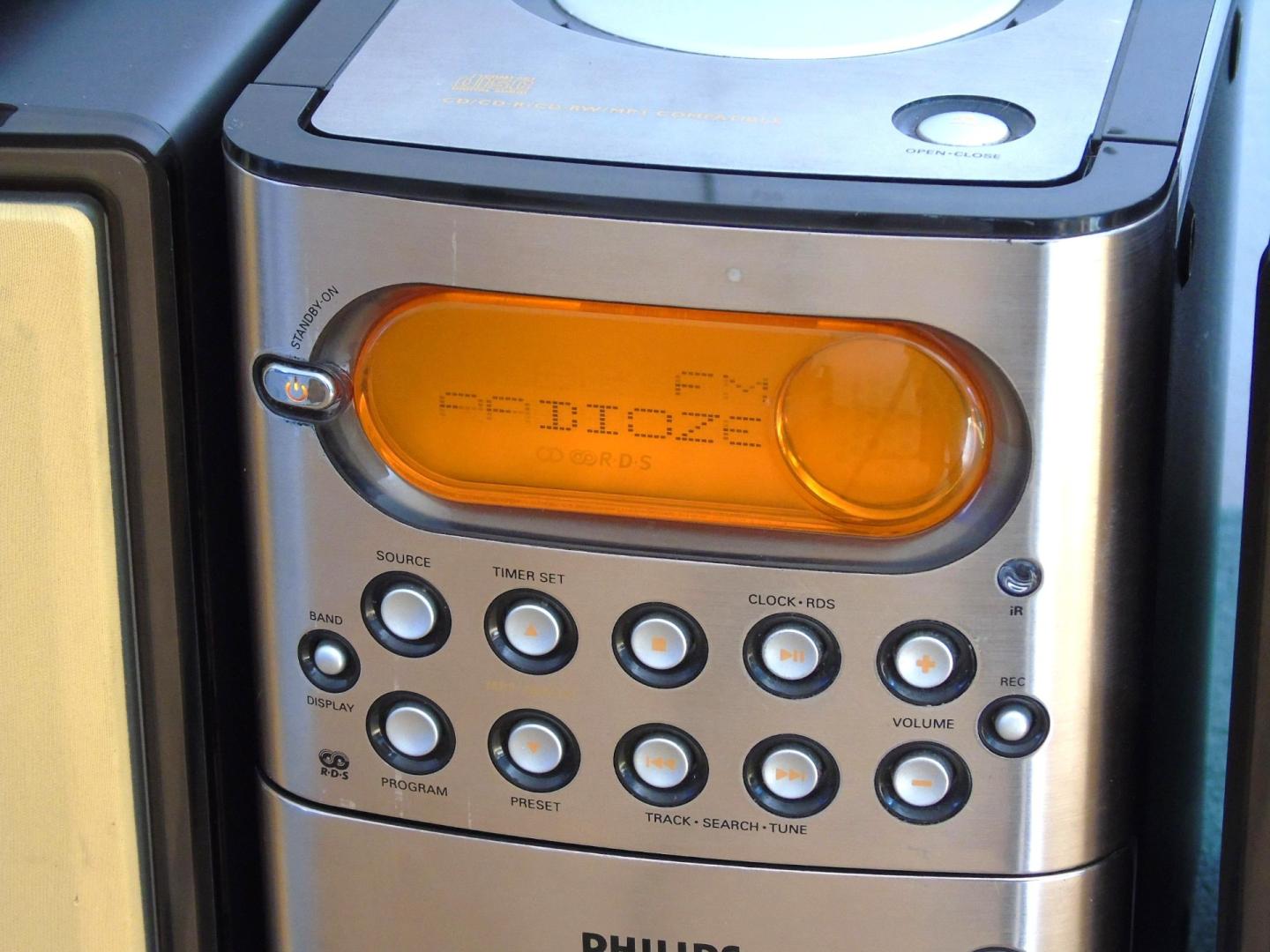 Sprawna wieża Philips MC-M250 pilot kolumny, WYSYŁKA.
