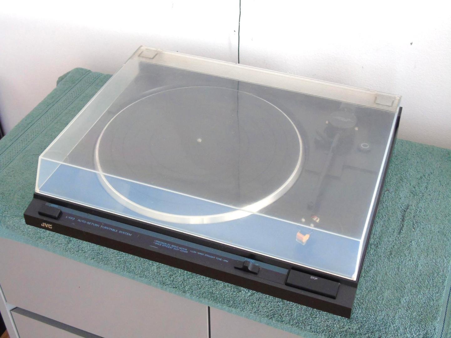 japoński gramofon jvc l-ax3 igła ładny i sprawny. dostawa.