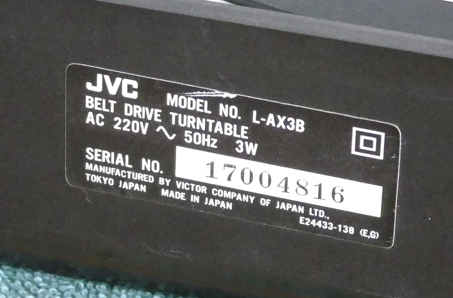 japoński gramofon jvc l-ax3 igła ładny i sprawny. dostawa.