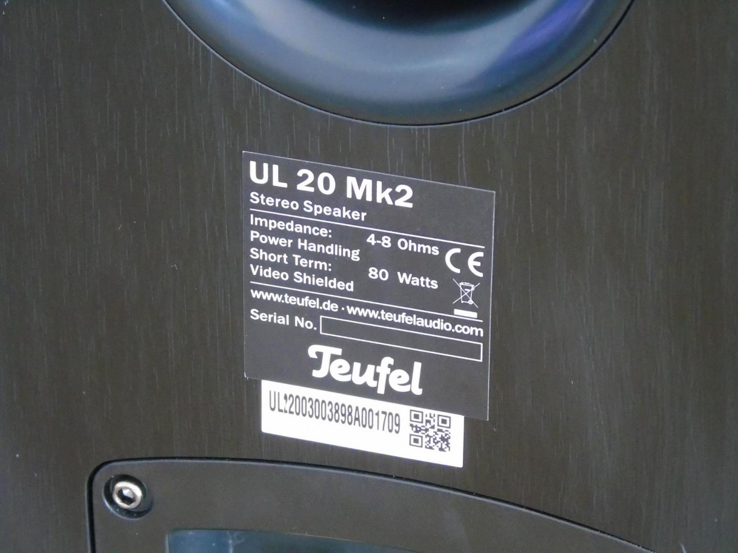 Kolumny Teufel UL-20 świetne monitory stereo. WYSYŁKA