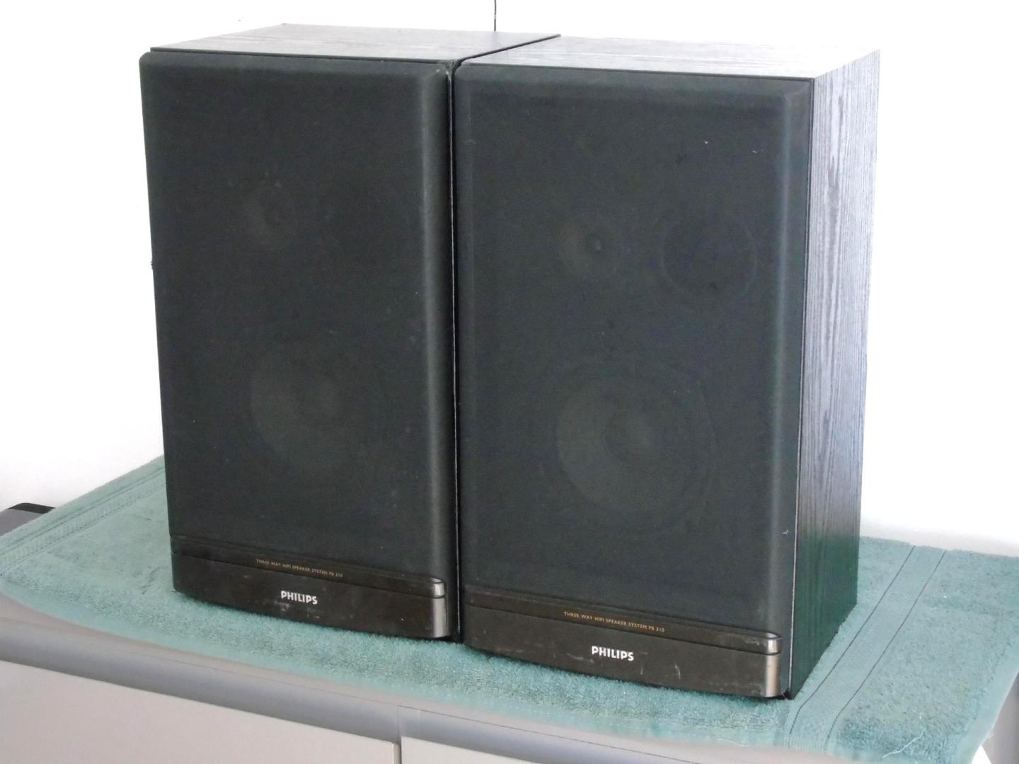 Kolumny stereo Philips FB-310 moc 2x 70 wat. 8 ohm. WYSYŁKA.