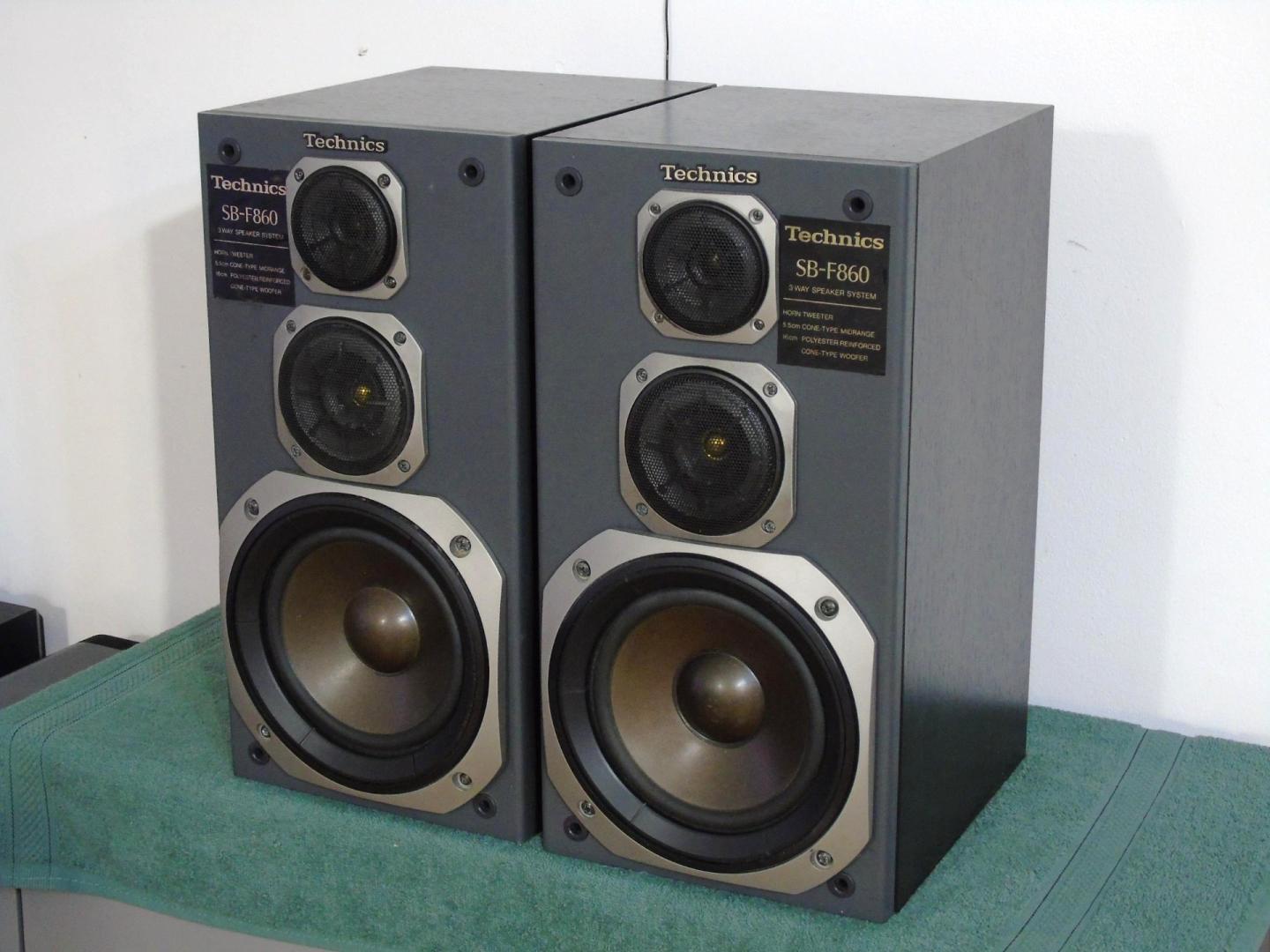 Kolumny Technics SB-F860 . 2 x 120 wat 8 ohm. DOSTAWA.
