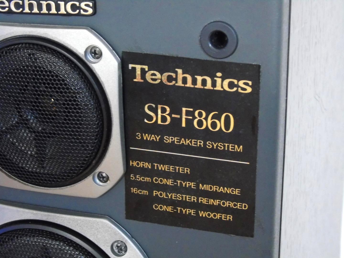 Kolumny Technics SB-F860 . 2 x 120 wat 8 ohm. DOSTAWA.