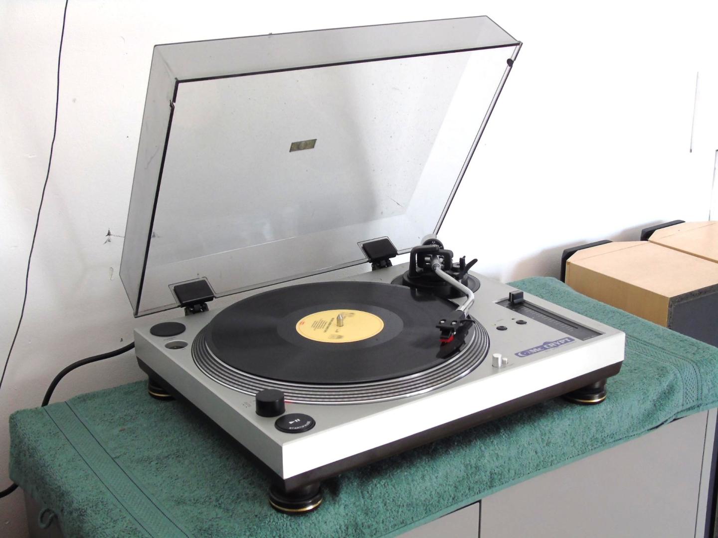 gramofon dj-ski mc crypt igła sprawny. dostawa.