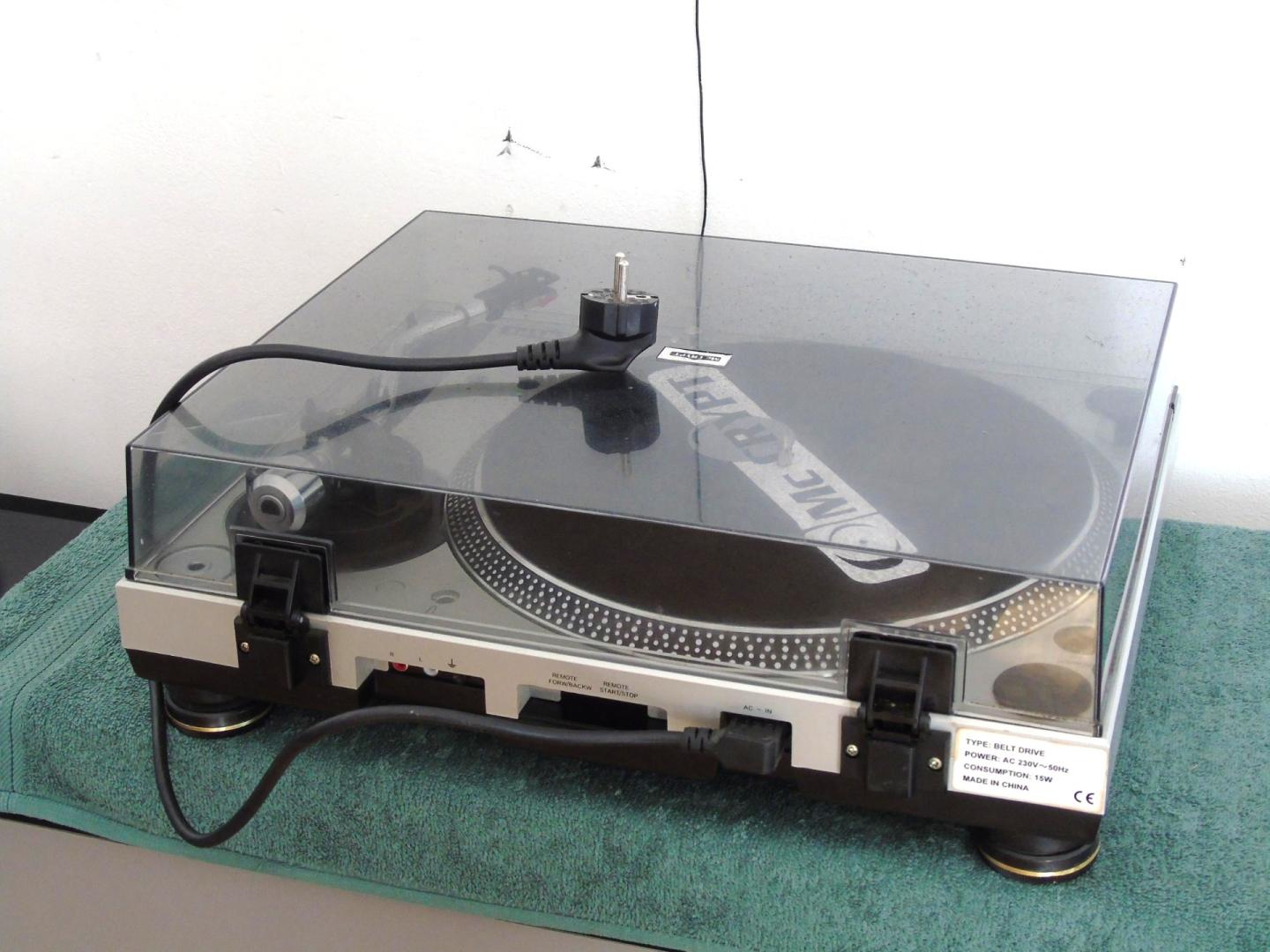 gramofon dj-ski mc crypt igła sprawny. dostawa.