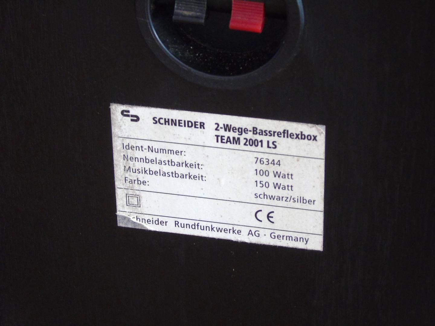 Kolumny Schneider Team 2x 150 wat świetne stereo. DOSTAWA