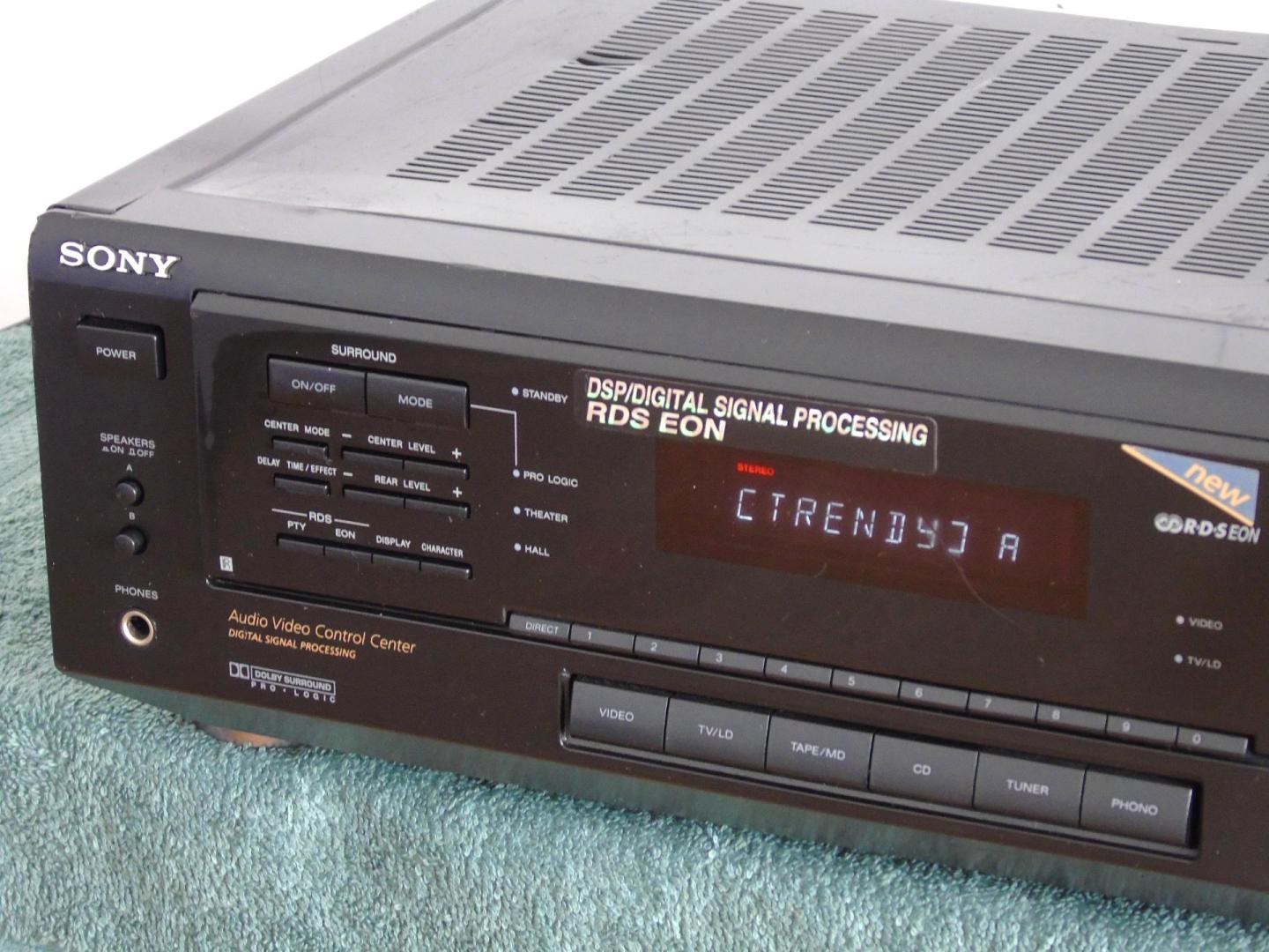 Wzmacniacz z radiem Sony STR-DE405 RDS sprawny i mocny 2x 120 wat. DOS