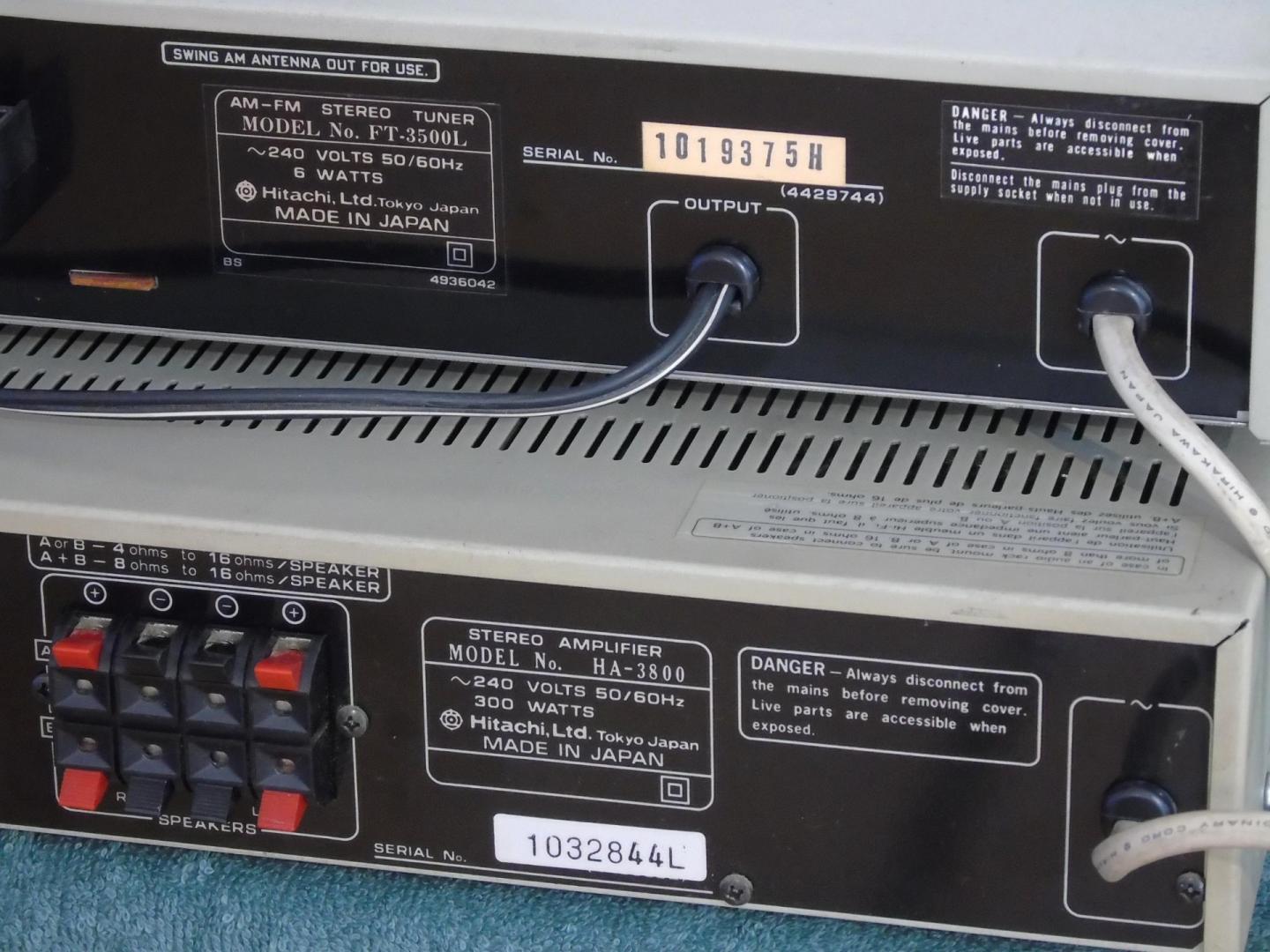 Wzmacniacz i Tuner achi świetne stereo Vintage. WYSYŁKA