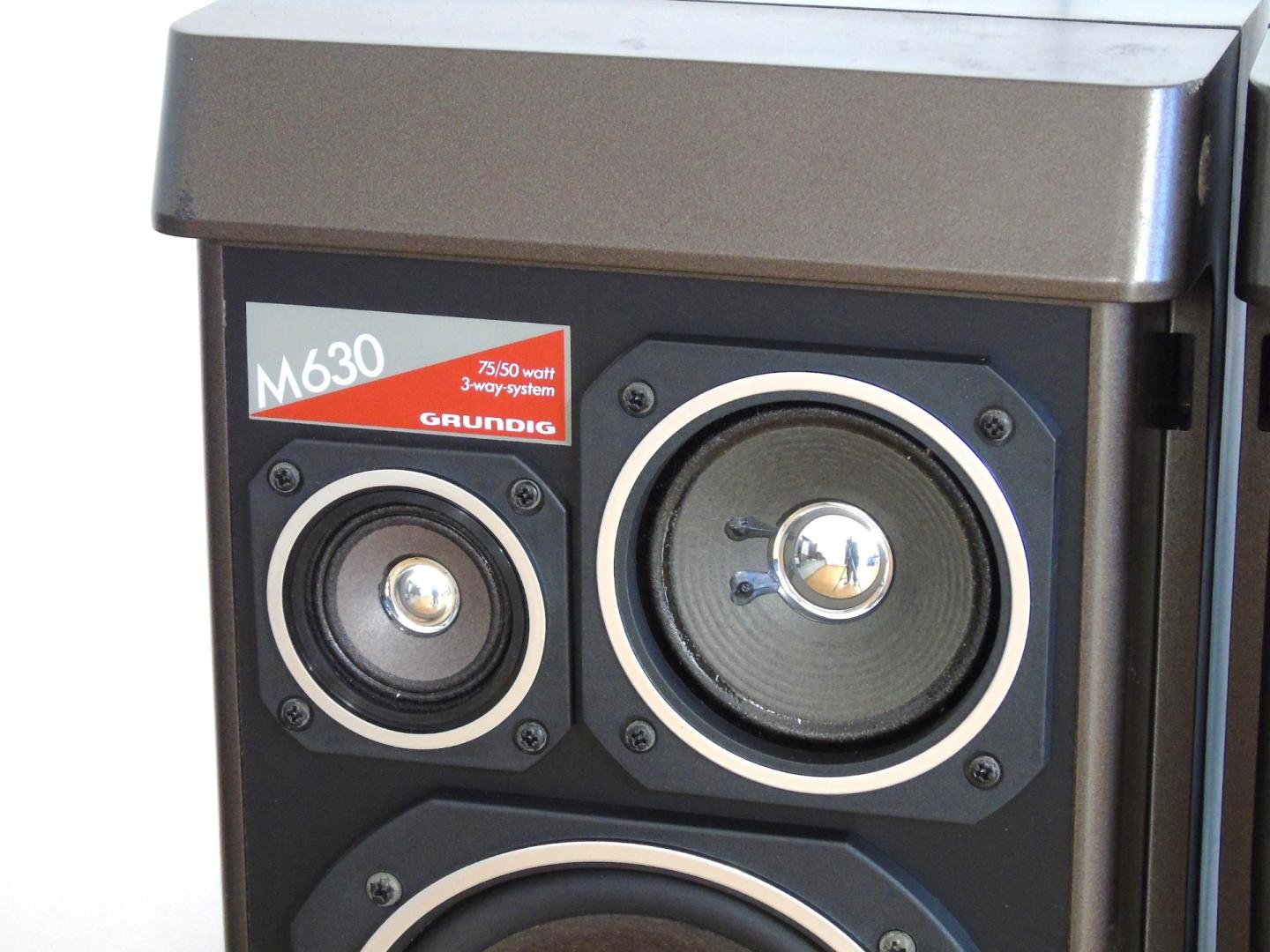 Kolumny Grundig M-630 sprawne świetne stereo. WYSYŁKA.