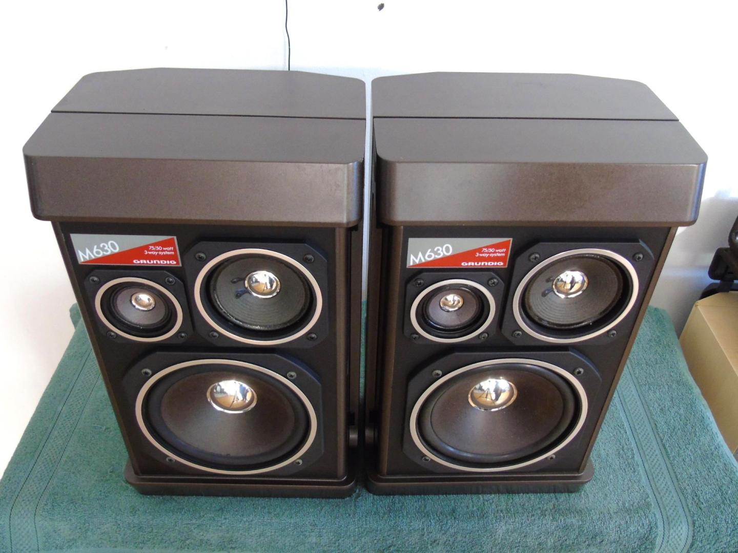 Kolumny Grundig M-630 sprawne świetne stereo. WYSYŁKA.