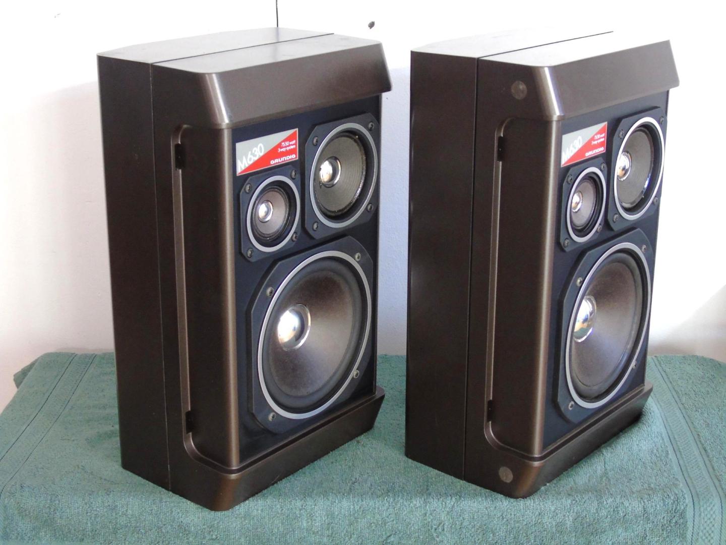 Kolumny Grundig M-630 sprawne świetne stereo. WYSYŁKA.