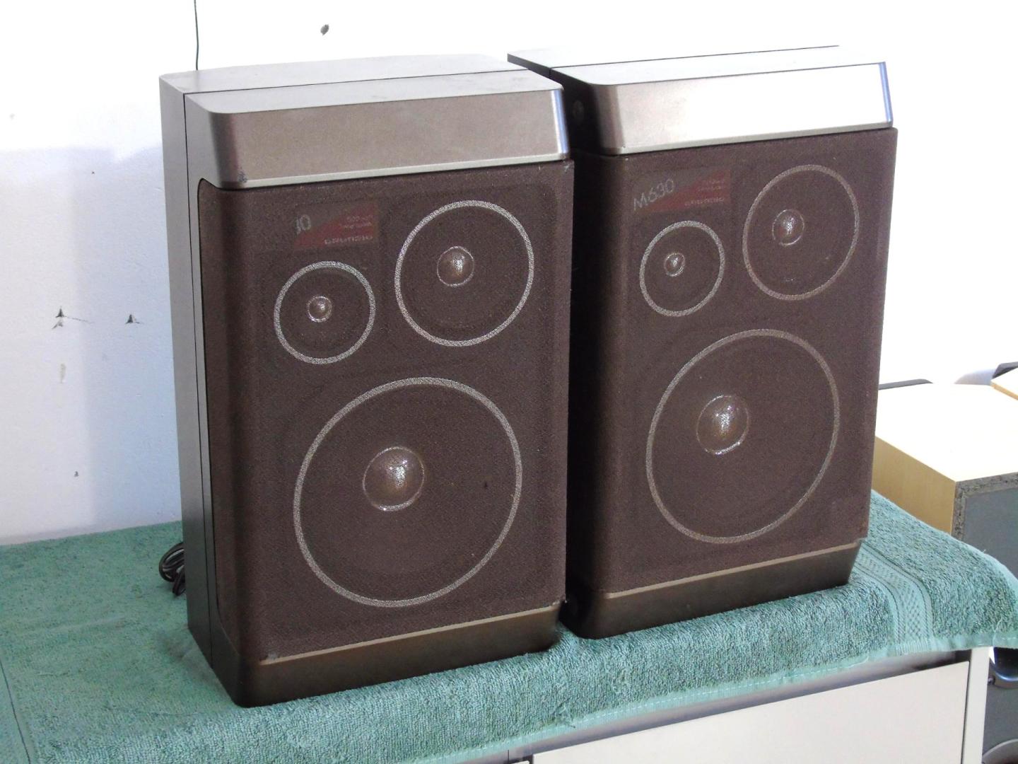 Kolumny Grundig M-630 sprawne świetne stereo. WYSYŁKA.