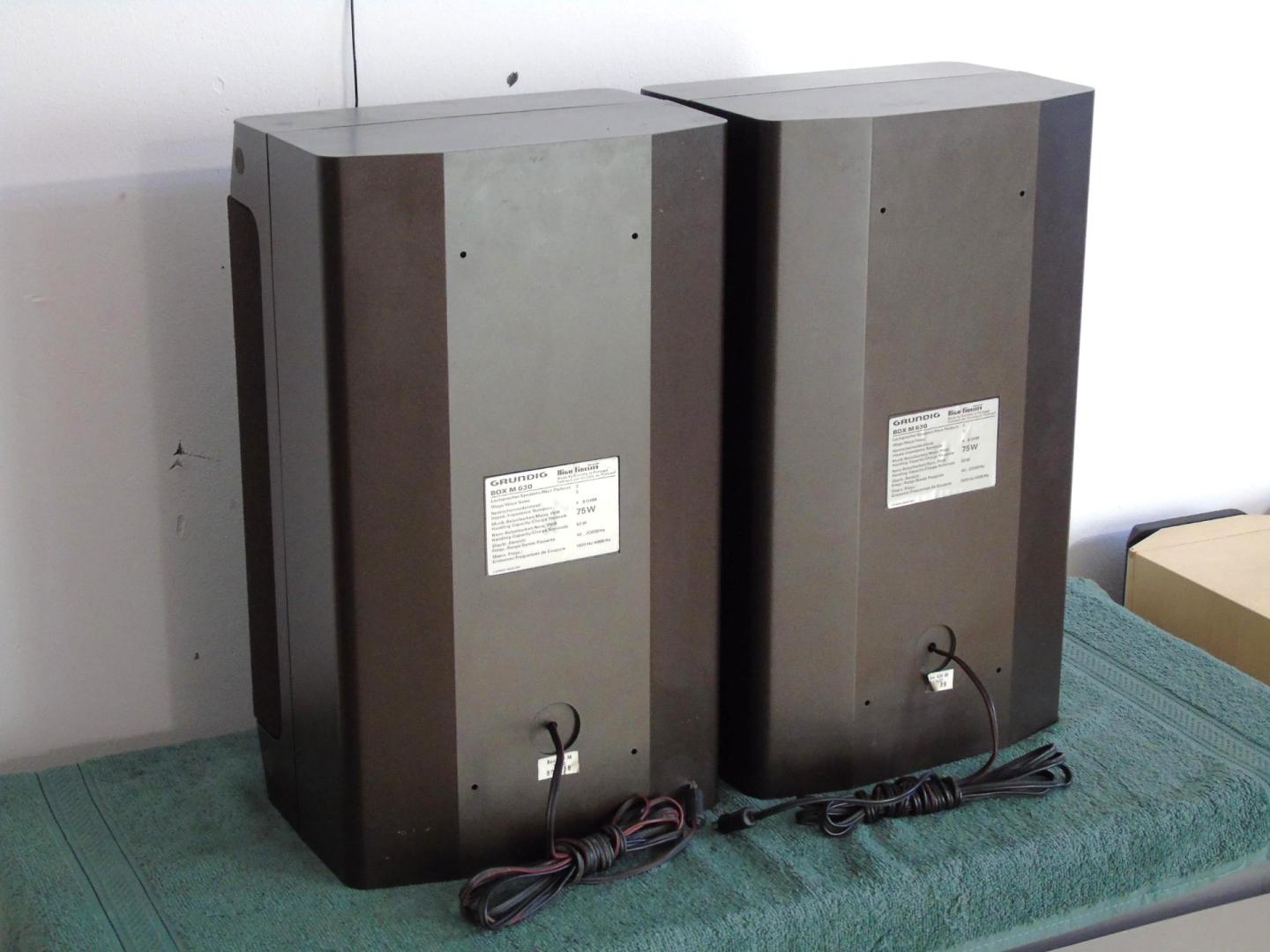 Kolumny Grundig M-630 sprawne świetne stereo. WYSYŁKA.