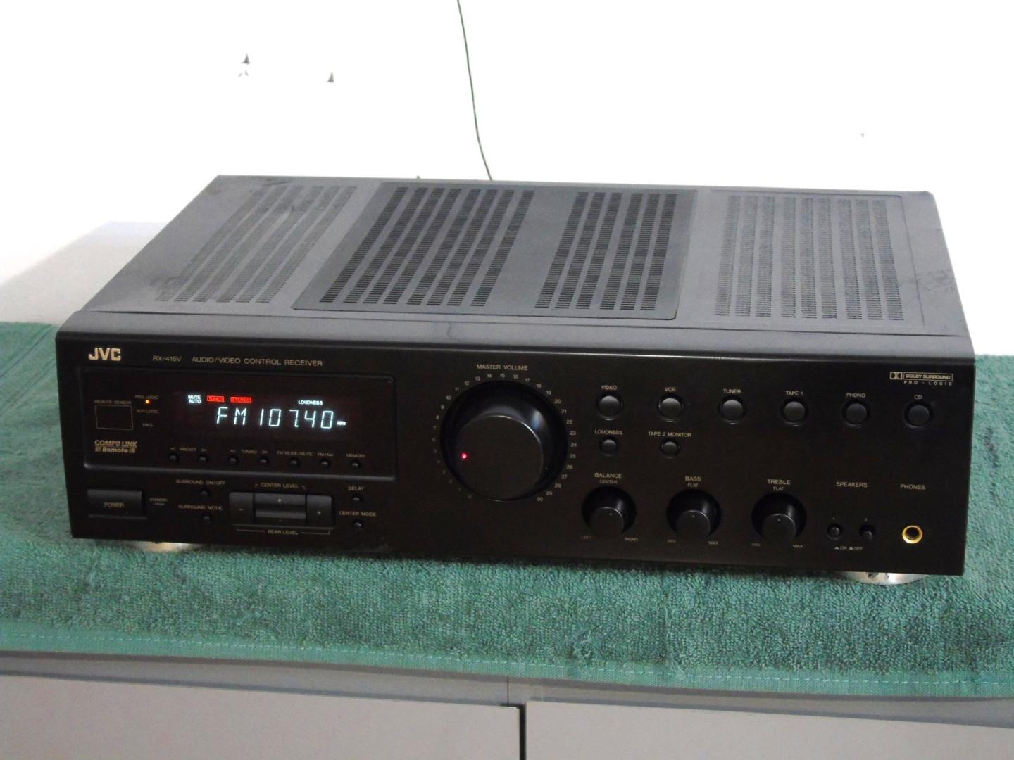 amplituner jvc rx-416 mocny i sprawny. wysyłka