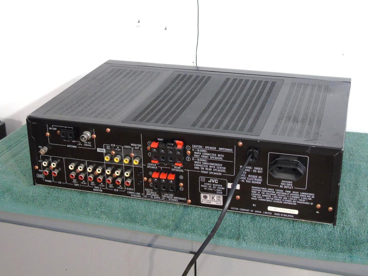 amplituner jvc rx-416 mocny i sprawny. wysyłka