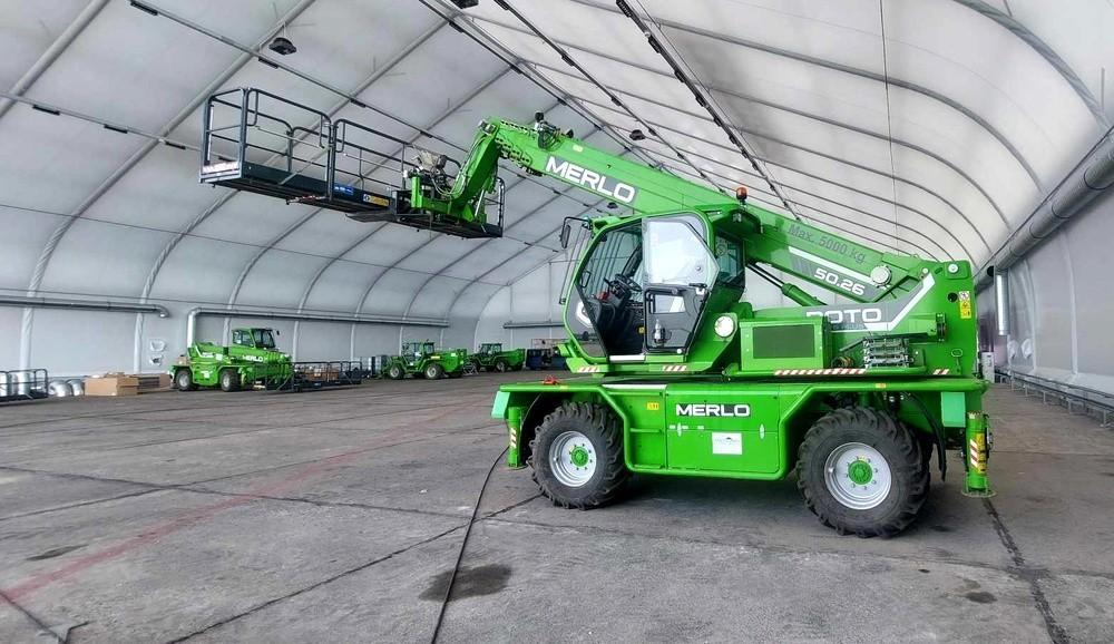 Wynajem ładowarek teleskopowych - ładowarki Merlo Manitou Dieci