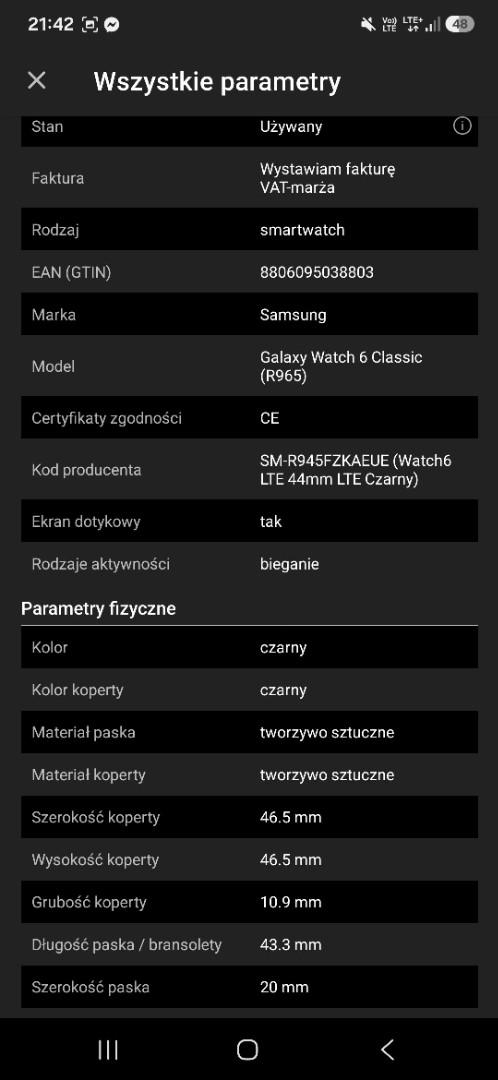 Smartwatch galaxy