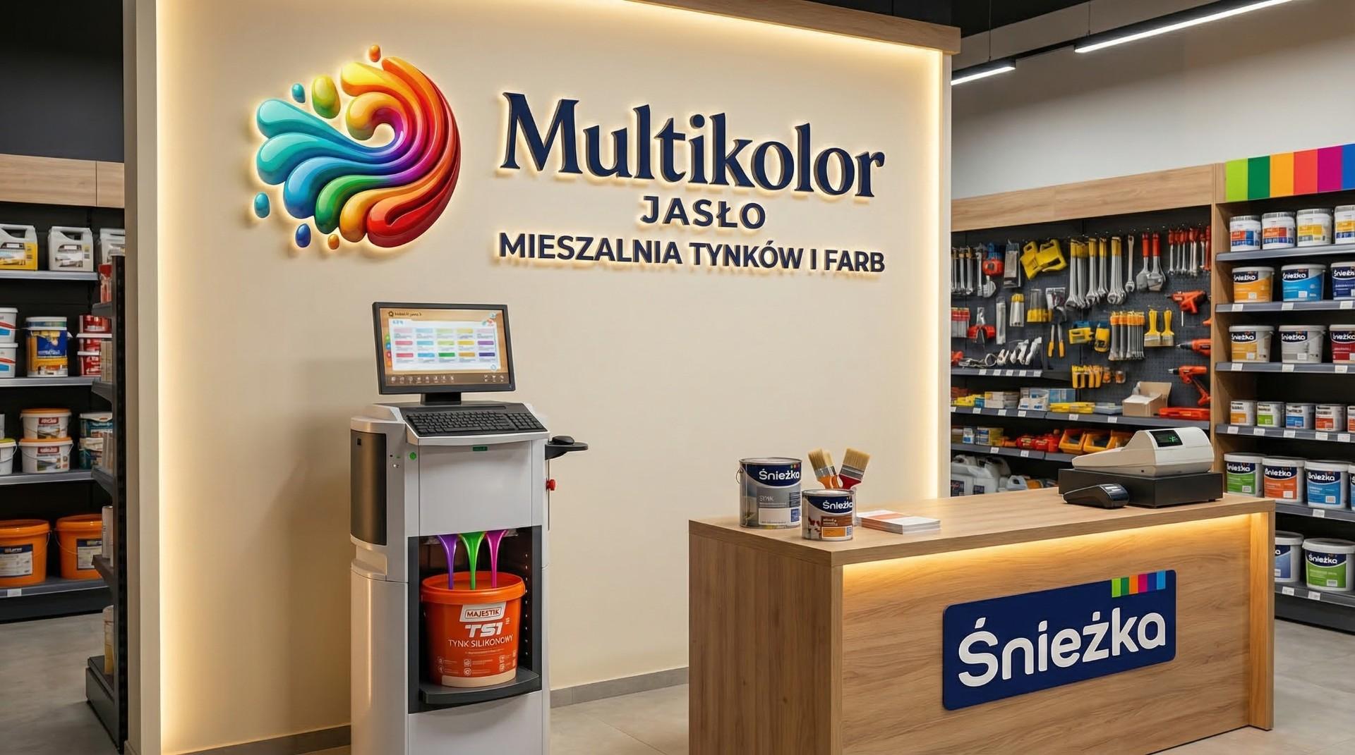 Mieszalnia farb i tynków Jasło Multikolor Kasprowicza 7 i Baczyńskiego
