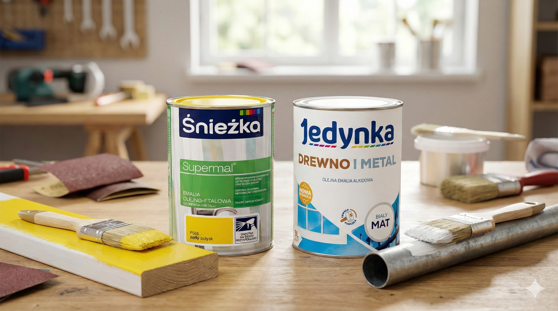 Farby olejne do drewna i metalu Sniezka Jedynka Jaslo
