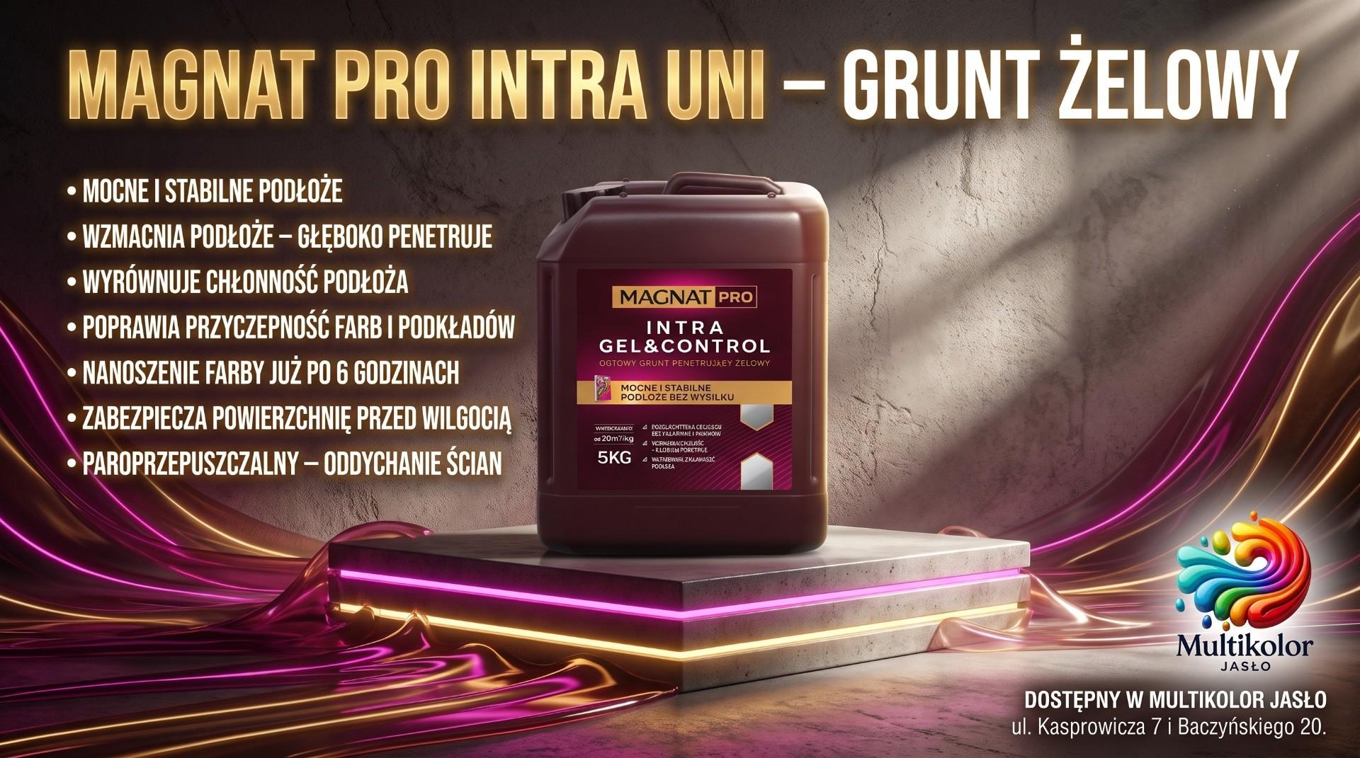 magnat pro intra uni silikonowy grunt głęboko penetrujący