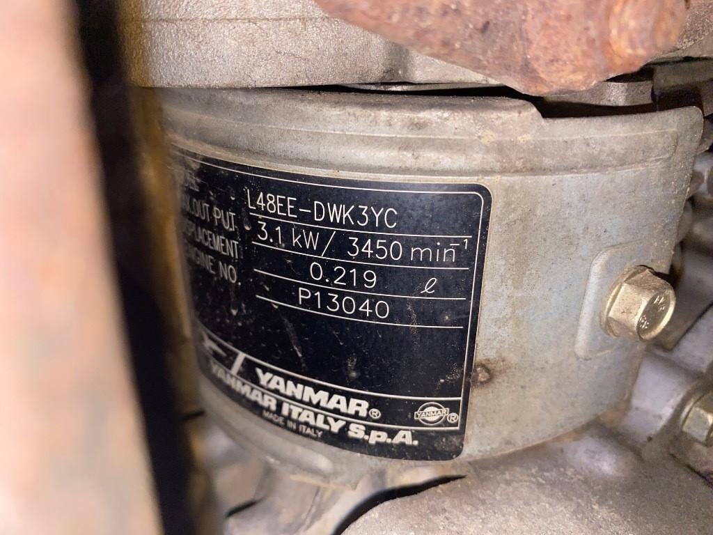 Silnik Yanmar L48EE diesel