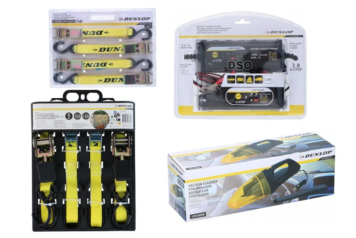 Dunlop Szczotki Organizery Kubki Kable Rozruchowe Zapachy Samochodowe