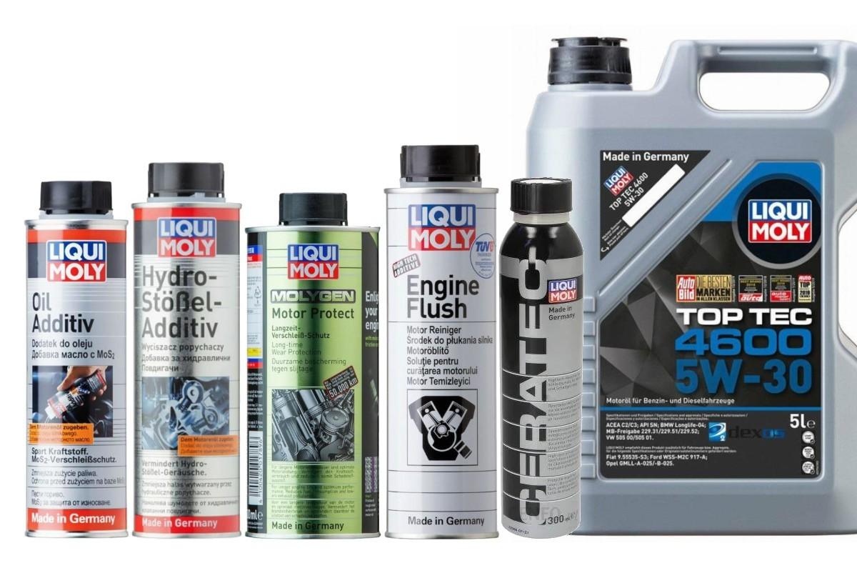 Liqui Moly Dodatki do Oleju Ceratec Wtryskiwaczy Paliwa Płukanki