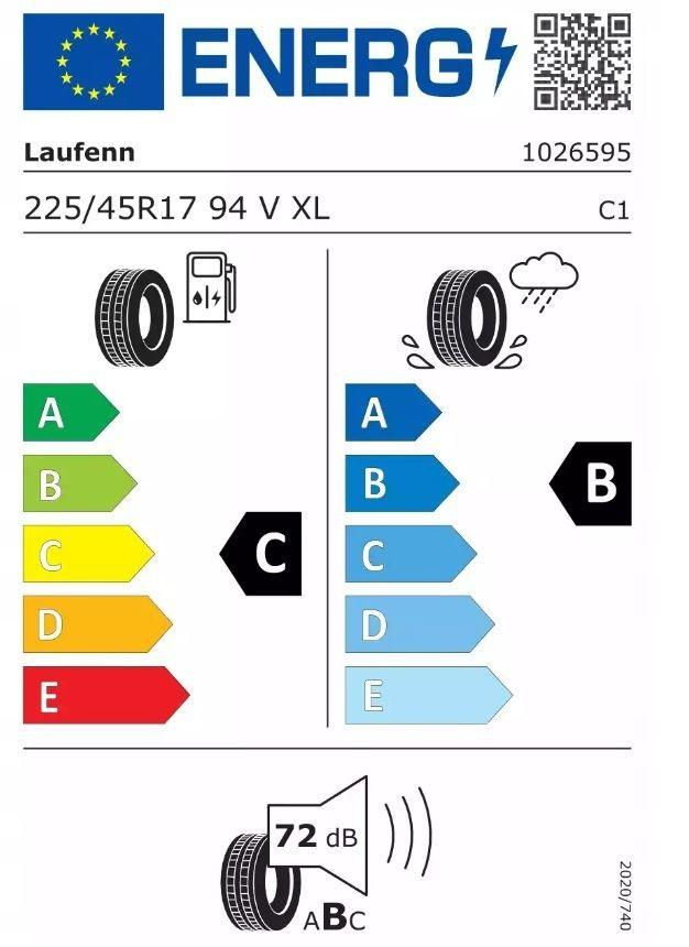 Nowe Opony 225/45 r17 94v XL Laufenn s fit eq+ Letnie Jasło