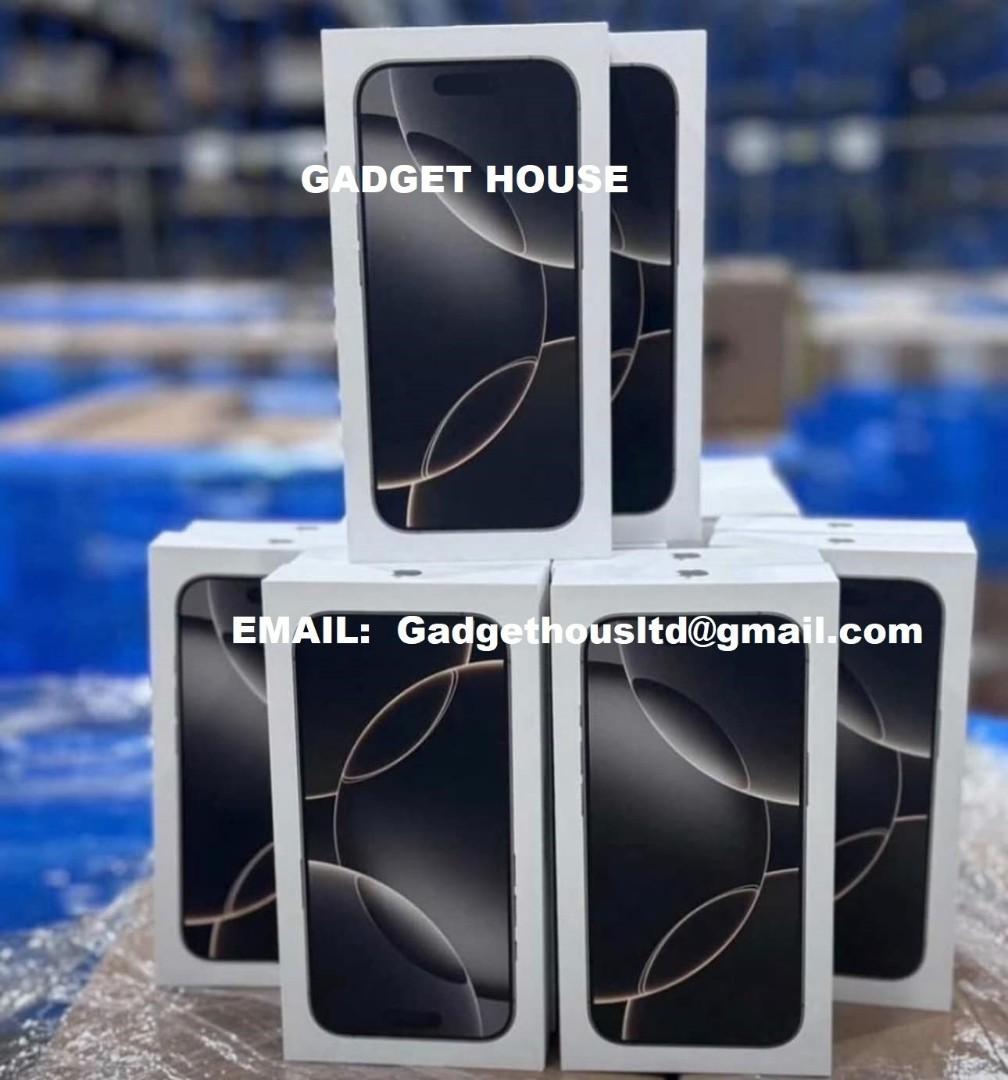 Apple iPhone 16 Pro Max, iPhone 16 Pro, iPhone 16, iPhone 16 Plus