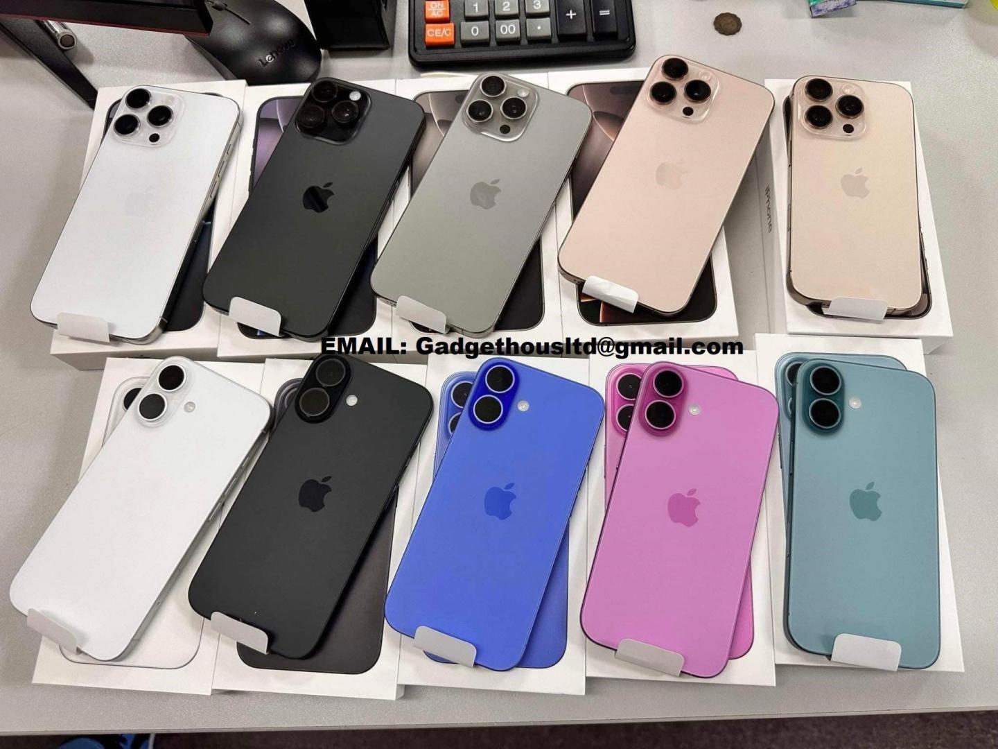 Nowe Apple iPhone 16 Pro Max, iPhone 16 Pro, iPhone 16, 16 Plus